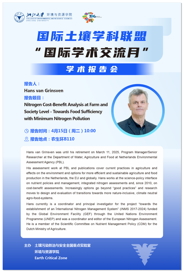 土壤联盟国际学术交流月 | 荷兰...